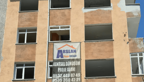 Kentsel Dönüşüm Projesi Devam Ediyor